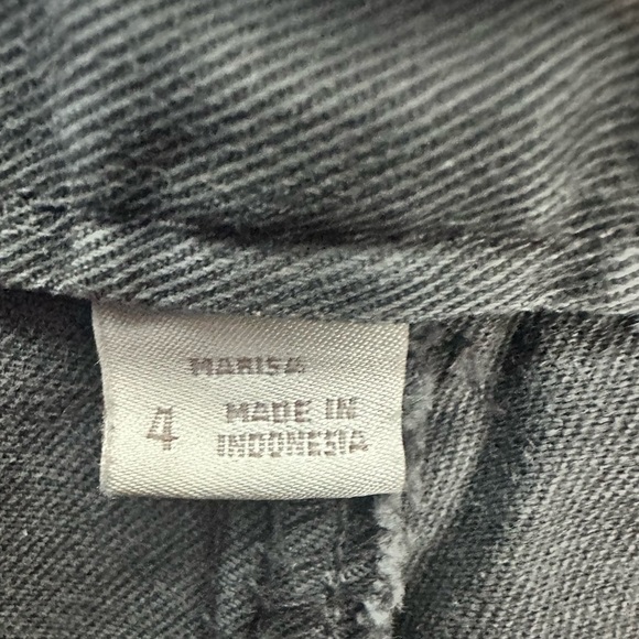 Loft Marisa Gray Stonewashed Style Cotton Blend Trousers Size 4 - Picture 4 of 11